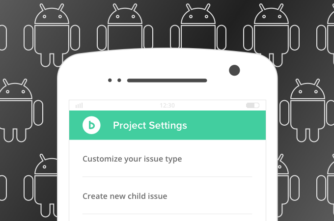 Backlog for android project settings
