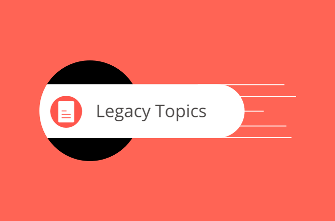 All 'Legacy Topics' will soon be deleted from Typetalk