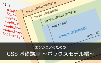 今更聞けない！エンジニアのための CSS の基礎講座 〜ボックスモデル編〜
