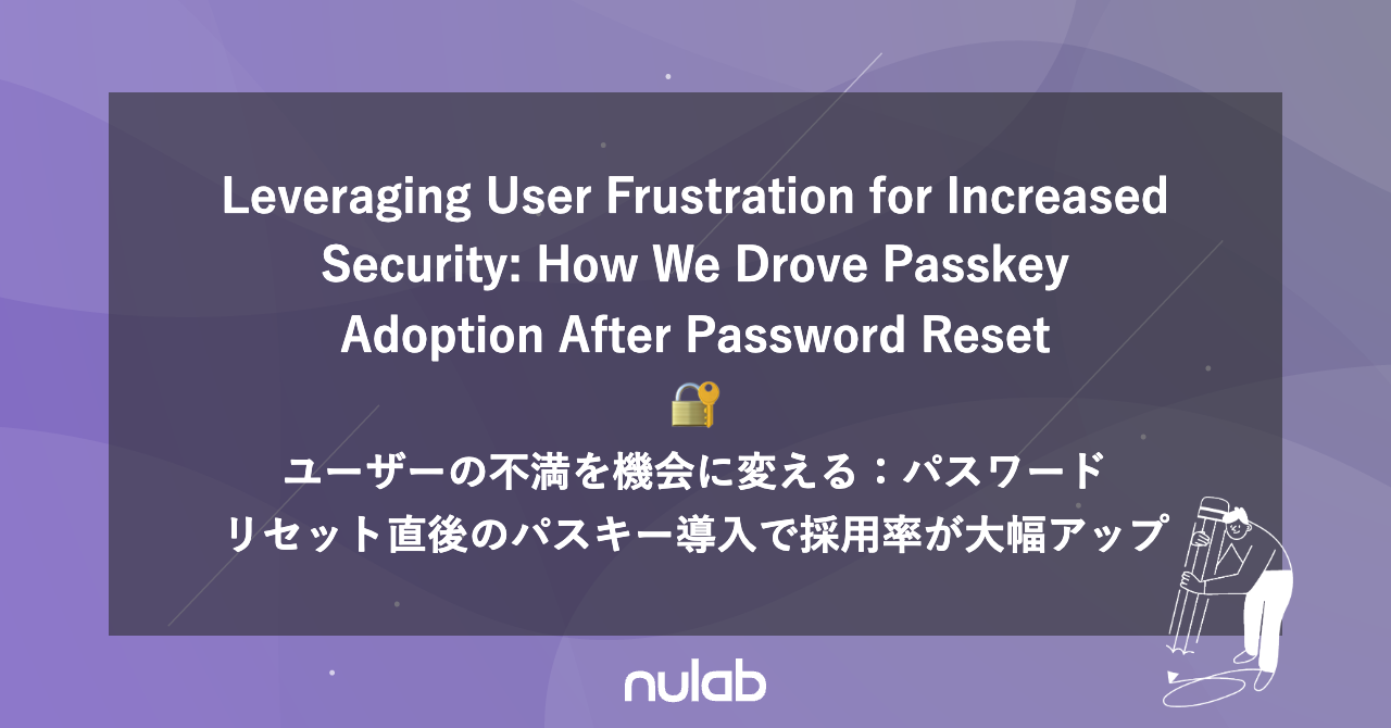 Password recovery and Passkey adoption